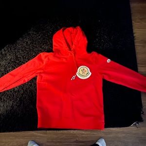 Red Montclair hoodie